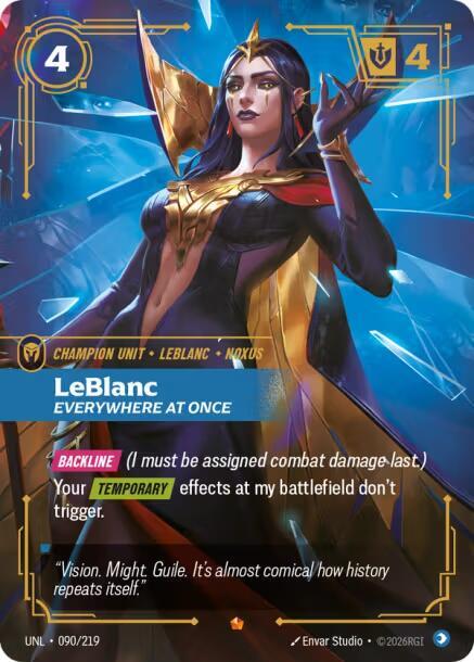 CardboardCrack - LeBlanc - Everywhere At Once - Unleashed (UNL)