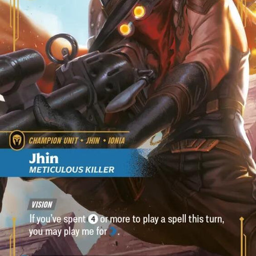 CardboardCrack - Jhin - Meticulous Killer (Alternate Art) - Unleashed (UNL)