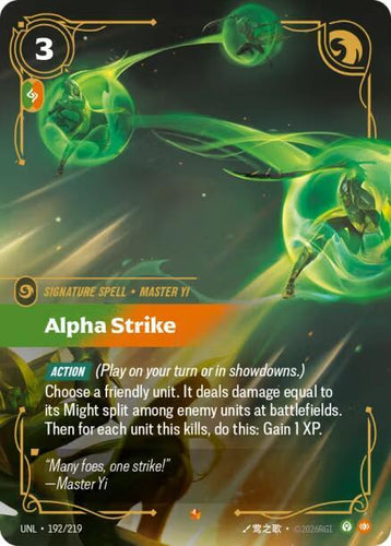 CardboardCrack - Alpha Strike - Unleashed (UNL)