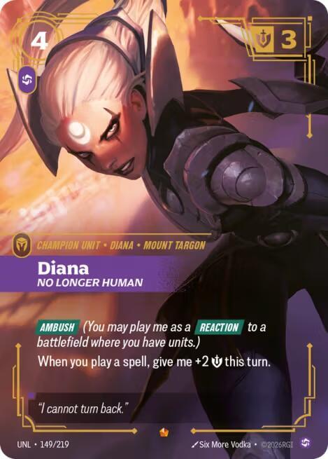 CardboardCrack - Diana - No Longer Human - Unleashed (UNL)