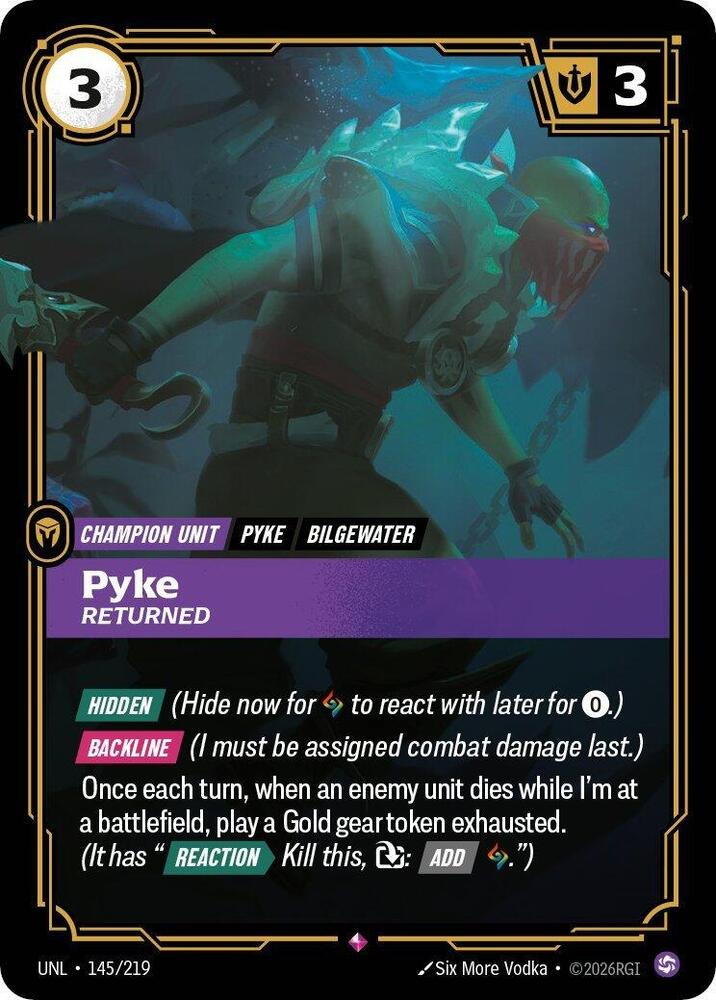 CardboardCrack - Pyke - Returned - Unleashed (UNL)
