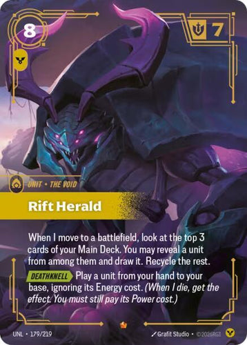 CardboardCrack - Rift Herald - Unleashed (UNL)