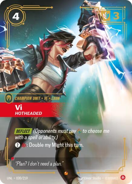 CardboardCrack - Vi - Hotheaded - Unleashed (UNL)