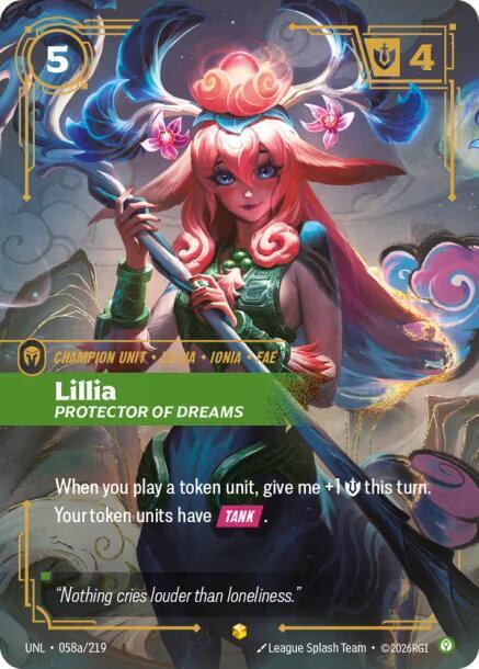 CardboardCrack - Lillia - Protector of Dreams (Alternate Art) - Unleashed (UNL)