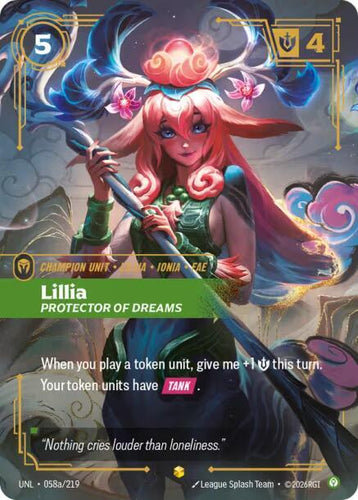 CardboardCrack - Lillia - Protector of Dreams (Alternate Art) - Unleashed (UNL)