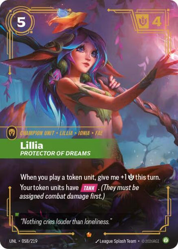 CardboardCrack - Lillia - Protector of Dreams - Unleashed (UNL)