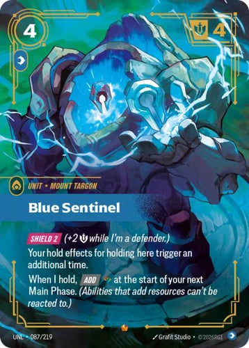 CardboardCrack - Blue Sentinel - Unleashed (UNL)