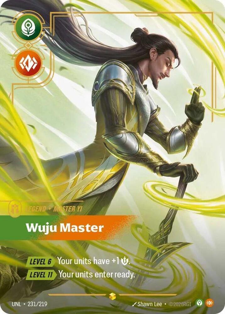 CardboardCrack - Master Yi - Wuju Master (Overnumbered) - Unleashed (UNL)