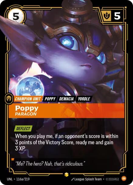 CardboardCrack - Poppy - Paragon (Alternate Art) - Unleashed (UNL)
