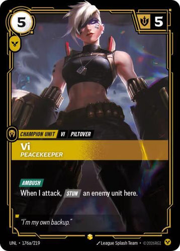 CardboardCrack - Vi - Peacekeeper (Alternate Art) - Unleashed (UNL)