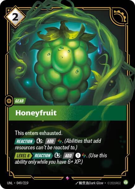 CardboardCrack - Honeyfruit - Unleashed (UNL)