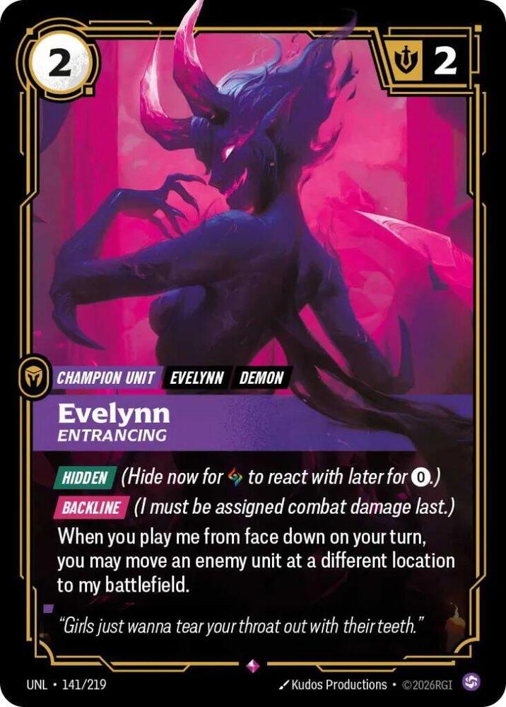 CardboardCrack - Evelynn - Entrancing - Unleashed (UNL)