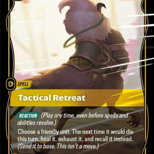 CardboardCrack - Tactical Retreat - Unleashed (UNL)