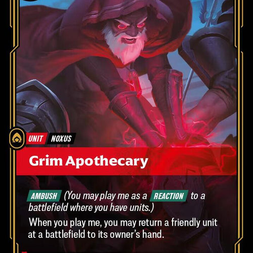 CardboardCrack - Grim Apothecary - Unleashed (UNL)