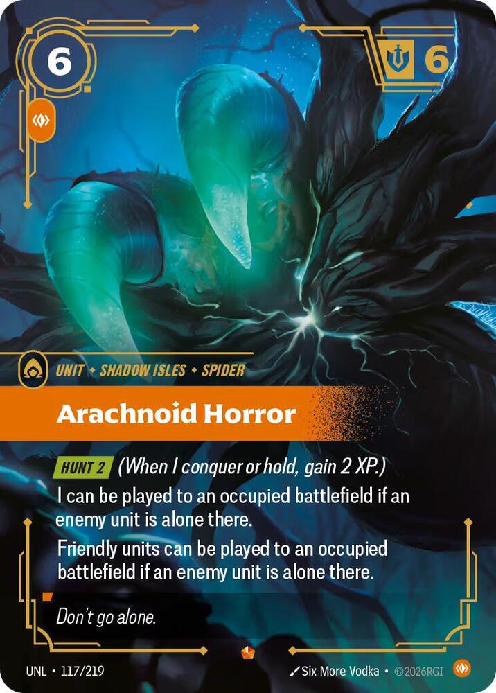 CardboardCrack - Arachnoid Horror - Unleashed (UNL)