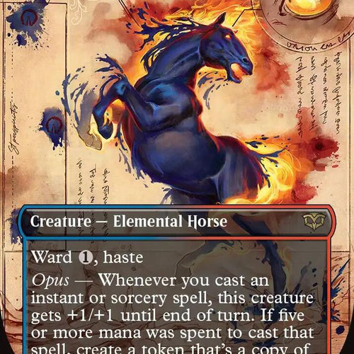 CardboardCrack - Colorstorm Stallion (Borderless) - Secrets of Strixhaven (SOS) - FOIL