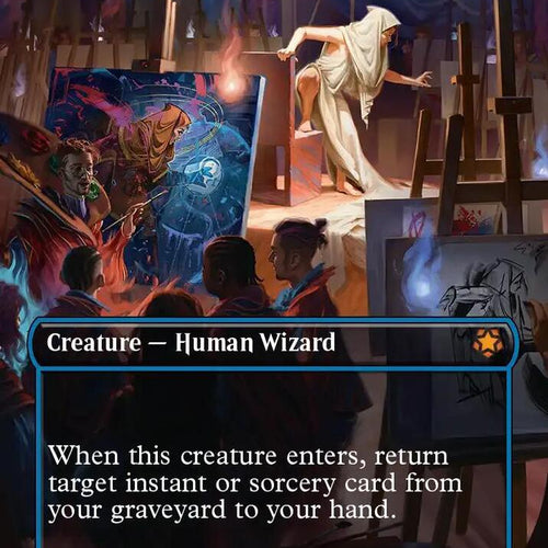 CardboardCrack - Archaeomancer (Borderless) - Special Guests (SPG) - FOIL