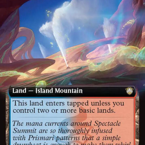 CardboardCrack - Scorched Geyser (Extended Art) - Commander: Secrets of Strixhaven (SOC)