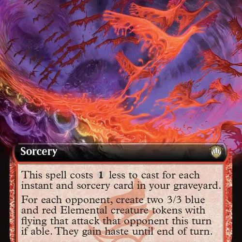 CardboardCrack - Furygale Flocking (Extended Art) - Commander: Secrets of Strixhaven (SOC)