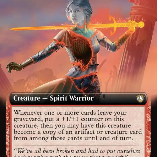 CardboardCrack - Spirit of Resilience (Extended Art) - Commander: Secrets of Strixhaven (SOC)