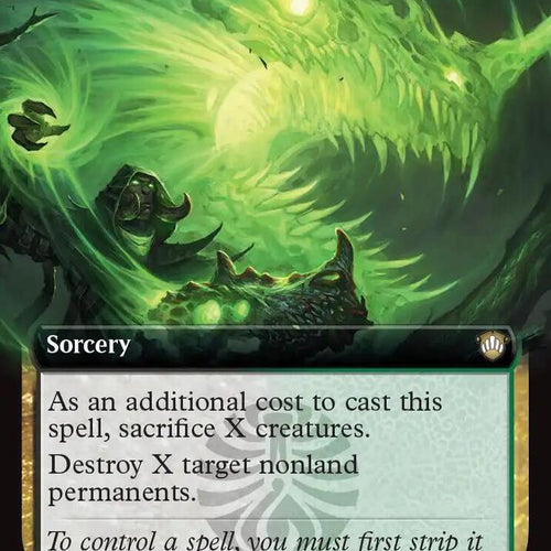 CardboardCrack - Immoral Bargain (Extended Art) - Commander: Secrets of Strixhaven (SOC)