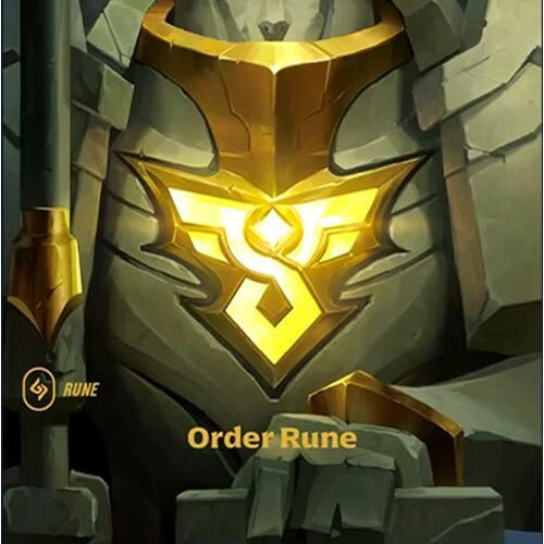 CardboardCrack - Order Rune (Alternate Art) - Unleashed (UNL)