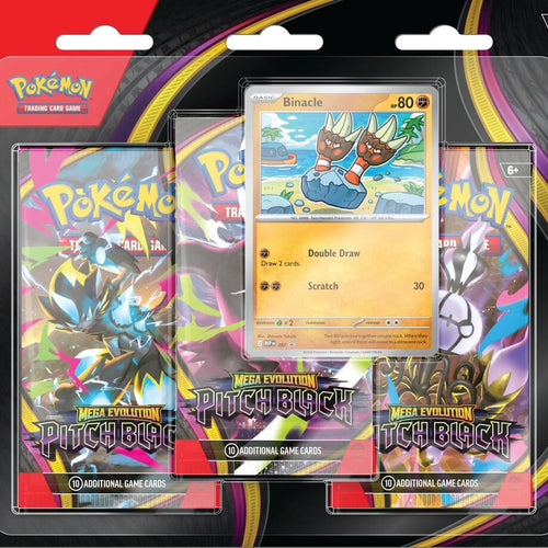 CardboardCrack - Pokémon Pitch Black 3-Pack Blister *PREORDER*
