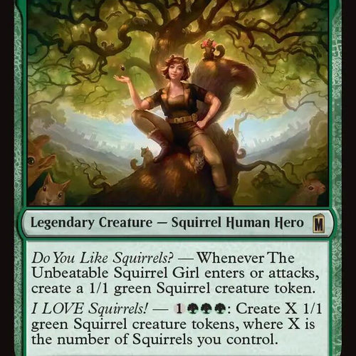 CardboardCrack - The Unbeatable Squirrel Girl - Marvel Super Heroes (MSH)