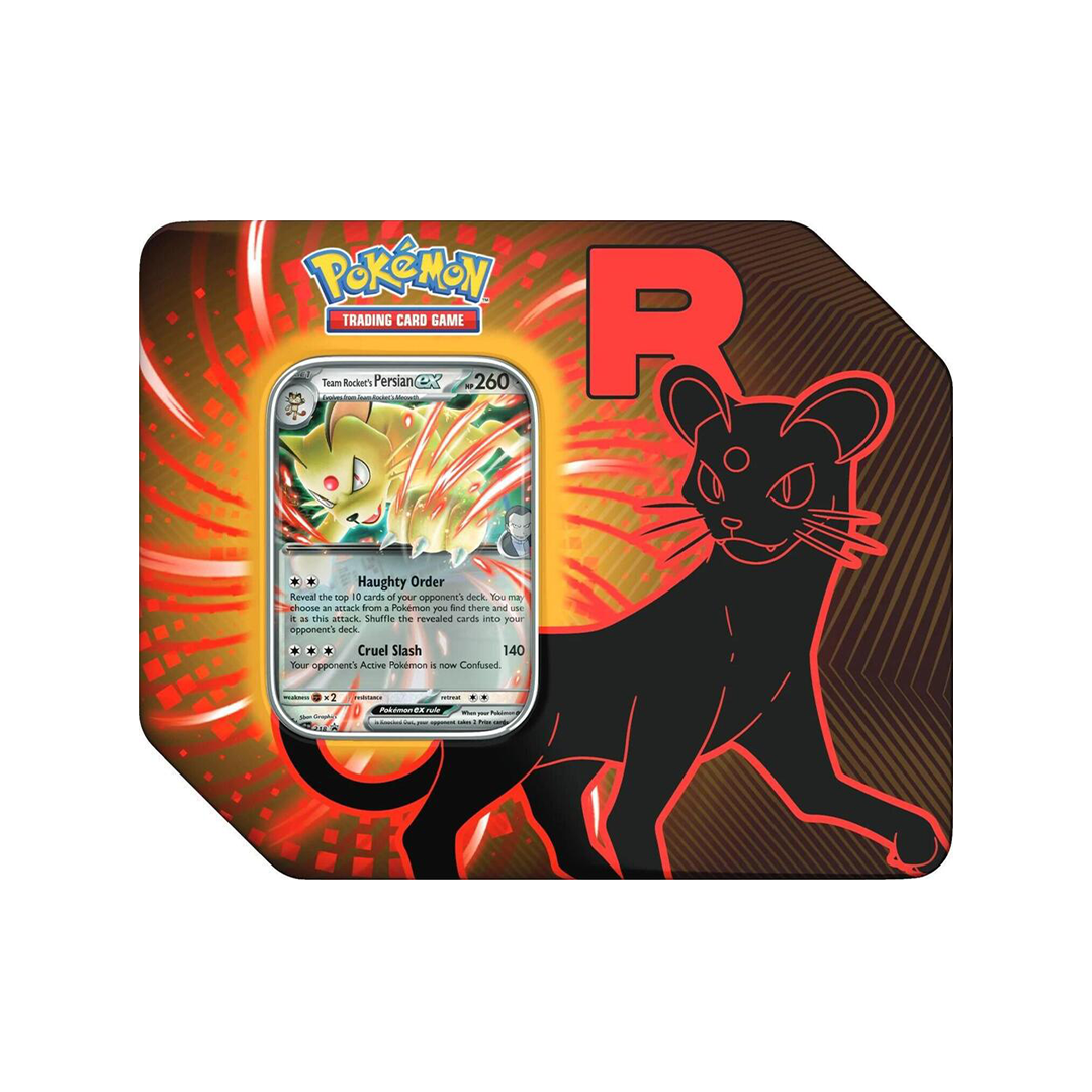 CardboardCrack - Pokémon Team Rocket Tin: Persian ex
