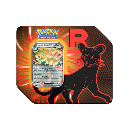 CardboardCrack - Pokémon Team Rocket Tin: Persian ex