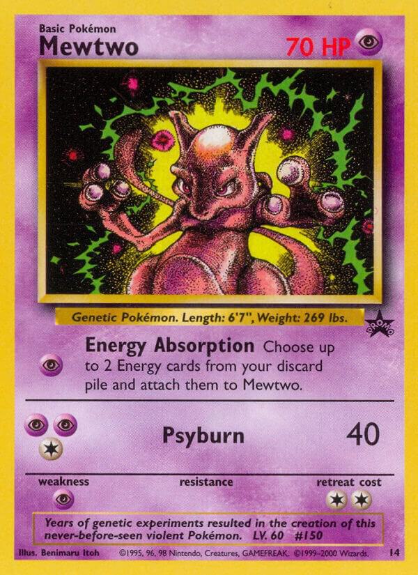 CardboardCrack - Mewtwo (14) - WoTC Promo (PR)