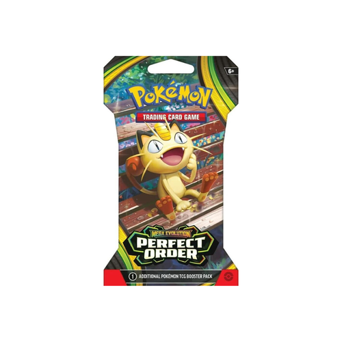 CardboardCrack - Pokemon TCG: Mega Evolution 03 Perfect Order- Sleeved Booster
