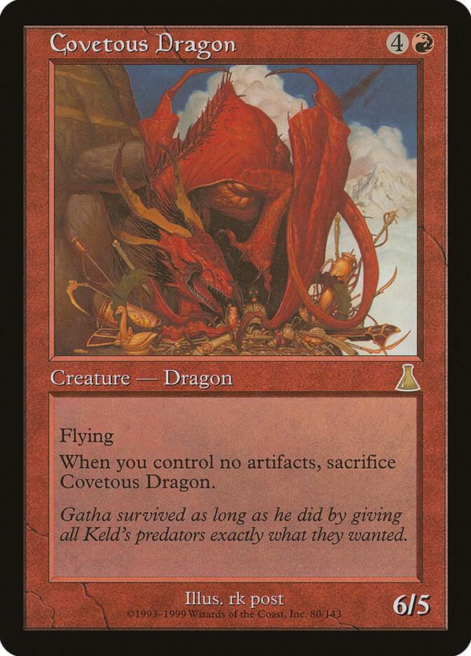 CardboardCrack - Covetous Dragon - Urza's Destiny (UDS)