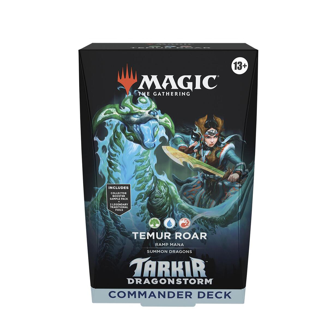 CardboardCrack - MTG Tarkir: Dragonstorm Commander Deck - Temur Roar