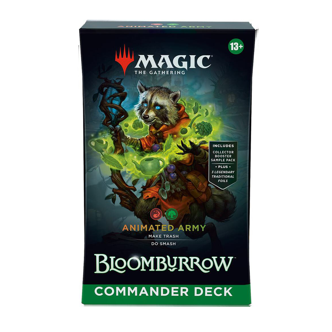 CardboardCrack - Bloomburrow Commander Deck - Animated Army