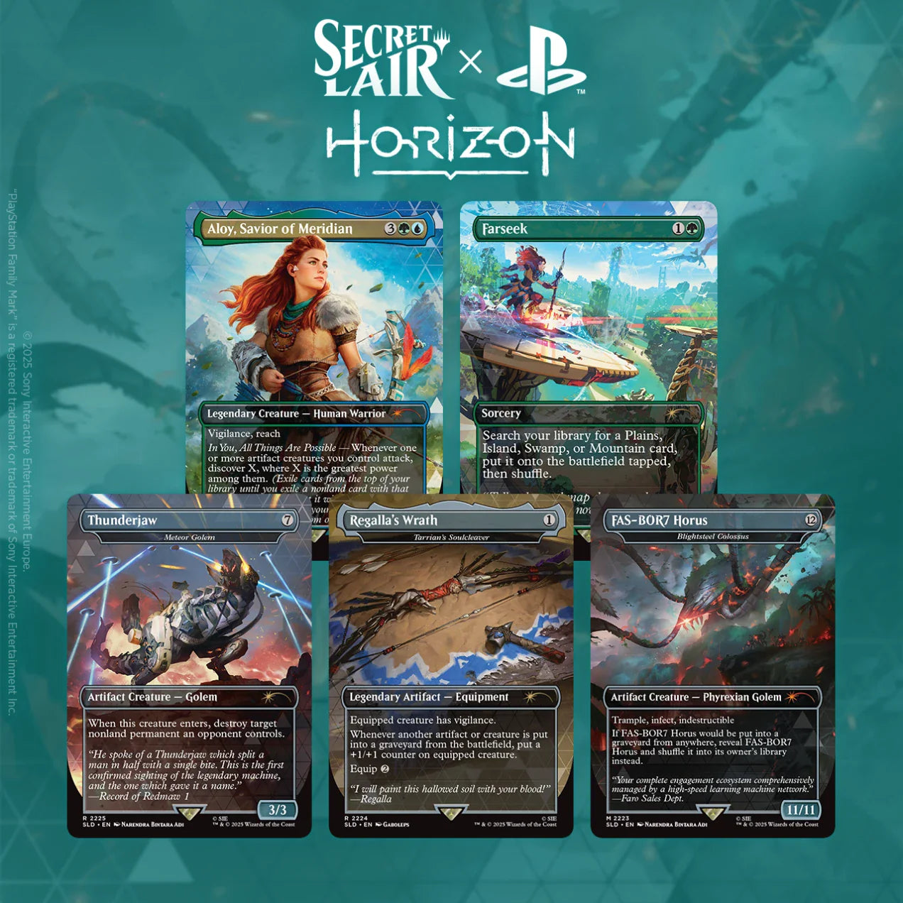 CardboardCrack - Secret Lair x Horizon: Into the Forbidden West