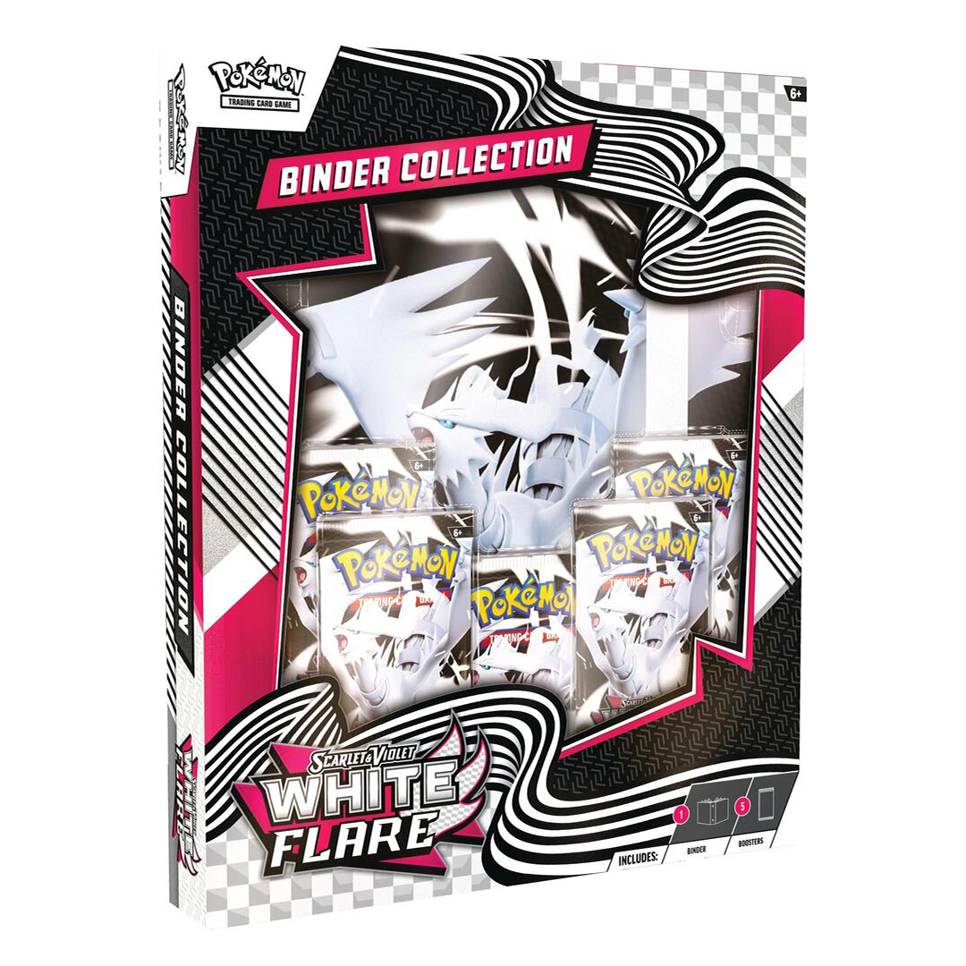 CardboardCrack - Pokémon Scarlet & Violet White Flare Binder Collection