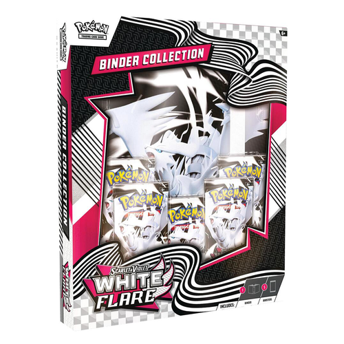 CardboardCrack - Pokémon Scarlet & Violet White Flare Binder Collection