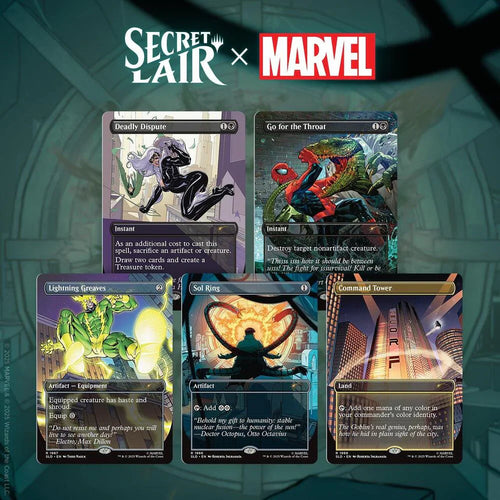 CardboardCrack - Secret Lair Drop: Secret Lair x Marvel's Spider-Man: Villainous Plots - Non-Foil Edition - Secret Lair Drop Series (SLD)