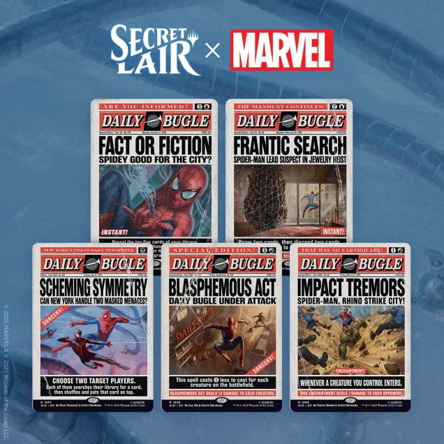 CardboardCrack - Secret Lair Drop: Secret Lair x Marvel's Spider-Man: Daily Bugle Breaking News - Non-Foil Edition - Secret Lair Drop Series (SLD)