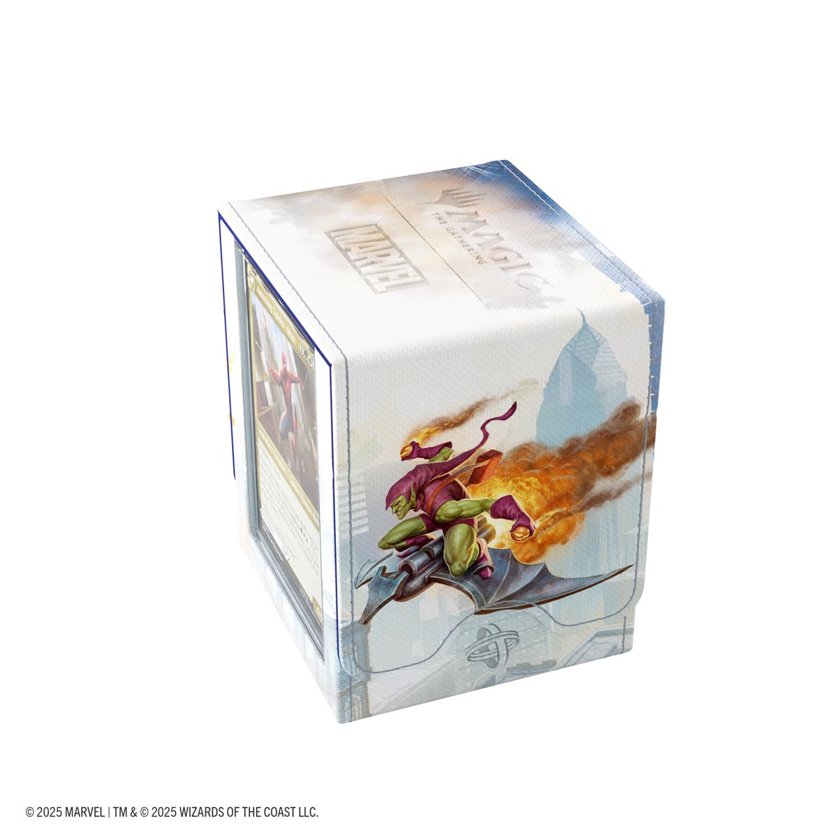 CardboardCrack - GameGenic MTG Spider-Man Deck Box Art Squire Plus 100+ XL