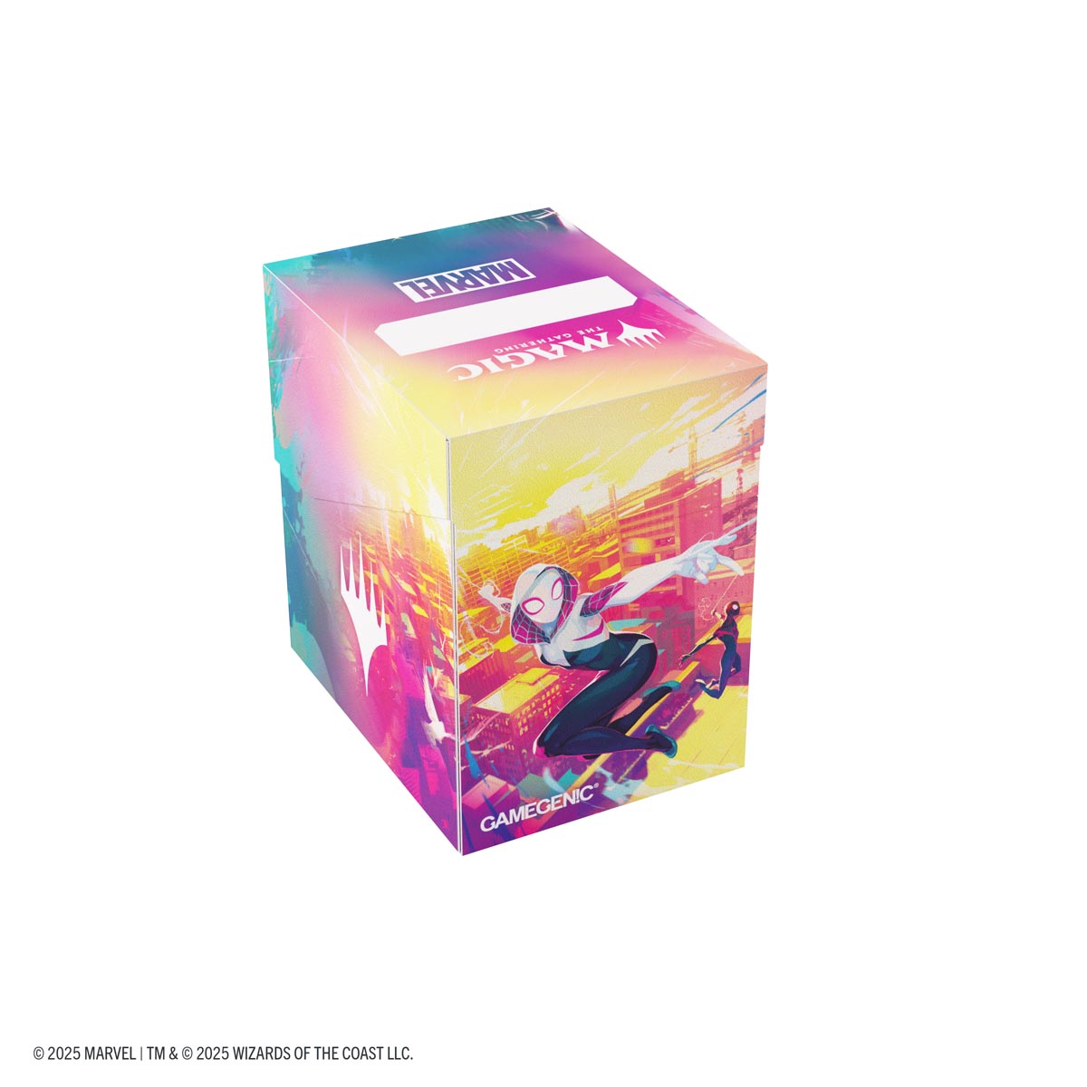 CardboardCrack - GameGenic MTG Spider-Man Deck Box Soft Crate 80+