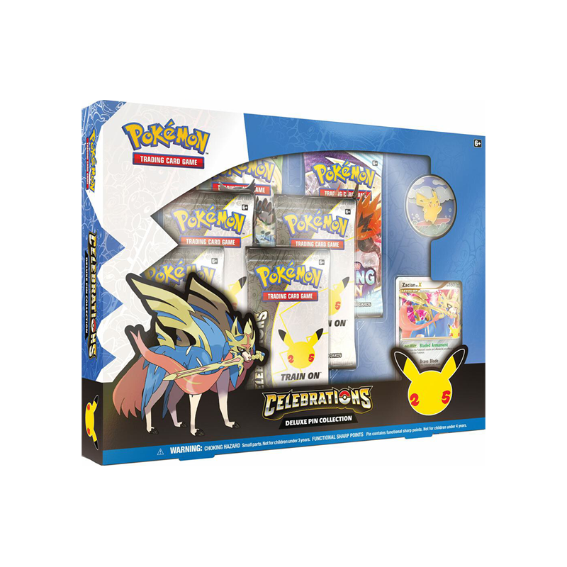 CardboardCrack - Celebrations Deluxe Pin Collection [Zacian LV. X]