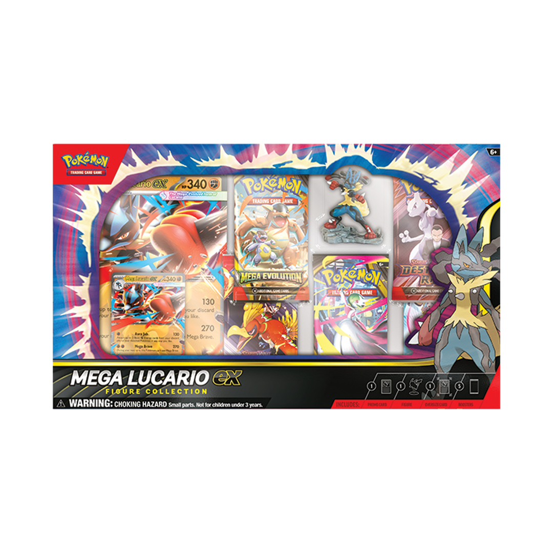 CardboardCrack - Pokémon TCG Mega Lucario ex Figure Collection