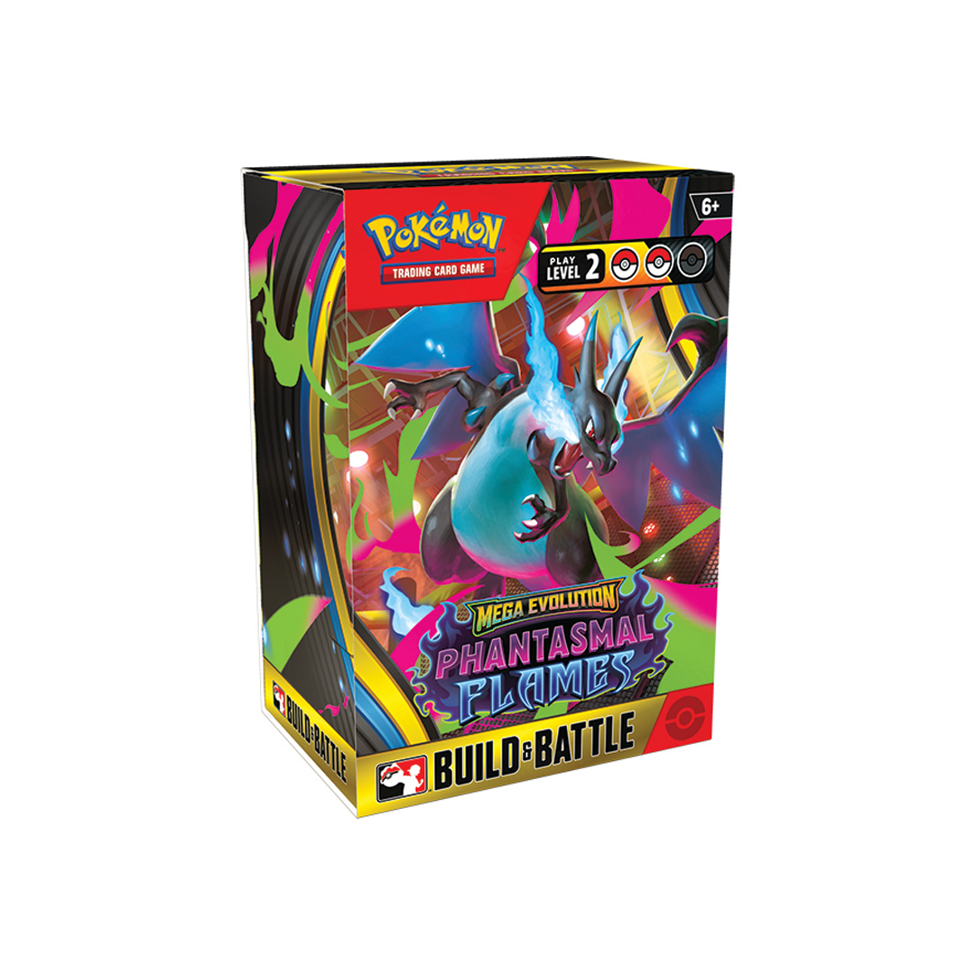 CardboardCrack - Pokémon TCG: Mega Evolution 02 Phantasmal Flames- Build & Battle Box