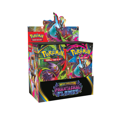 CardboardCrack - Pokemon TCG: Mega Evolution 02 Phantasmal Flames- Booster Display