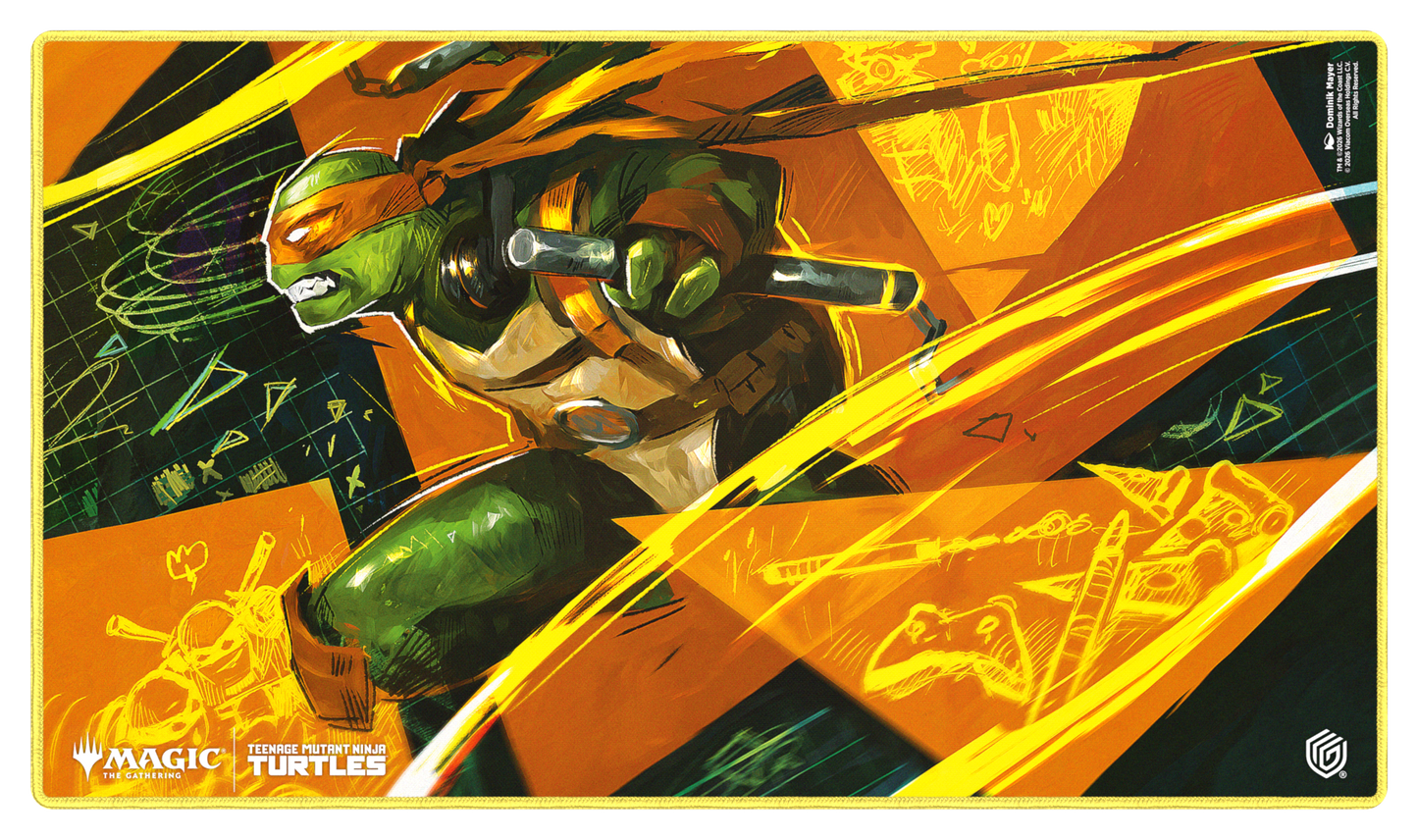 CardboardCrack - Playmat: MTG- Teenage Mutant Ninja Turtles (various artwork)
