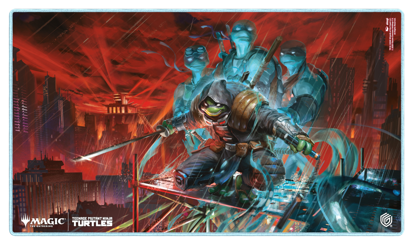 CardboardCrack - Playmat: MTG- Teenage Mutant Ninja Turtles (various artwork)
