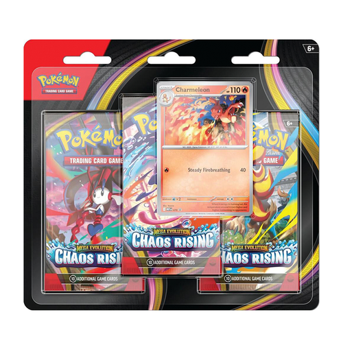 CardboardCrack - Pokémon Chaos Rising 3 Pack Blister
