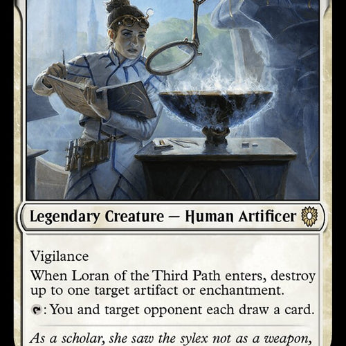 CardboardCrack - Loran of the Third Path - Commander: Bloomburrow (BLC)